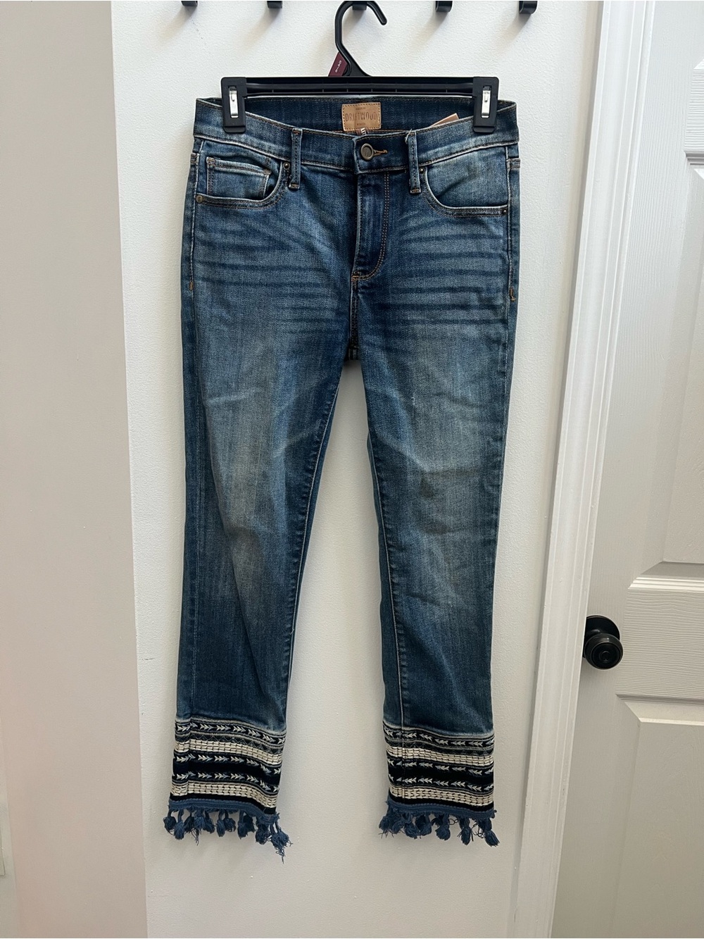 Driftwood Women’s Classic Fit Jean Aztec Knit Bottom Size 26